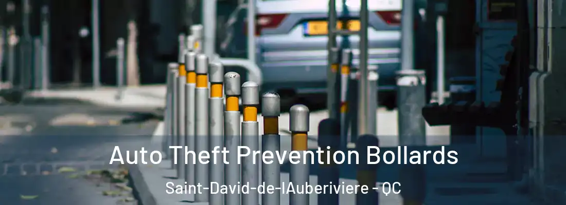  Auto Theft Prevention Bollards Saint-David-de-lAuberiviere - QC