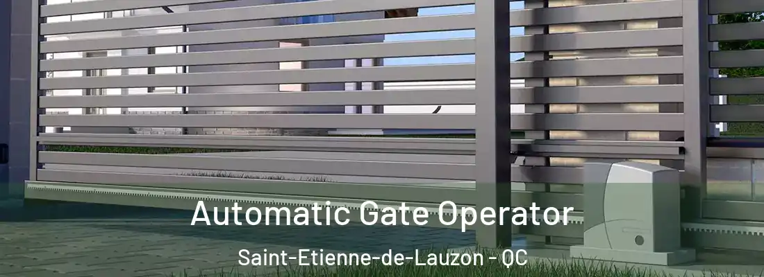  Automatic Gate Operator Saint-Etienne-de-Lauzon - QC