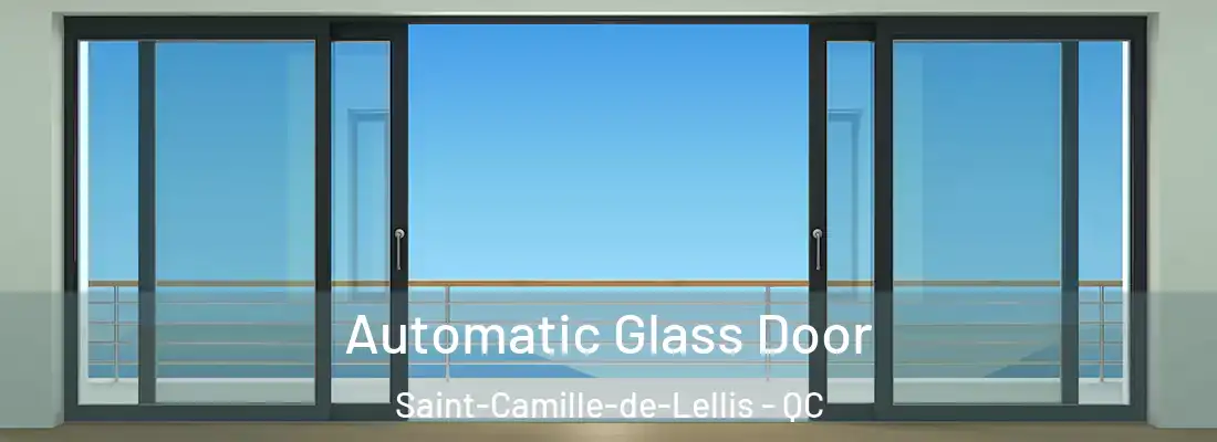 Automatic Glass Door Saint-Camille-de-Lellis - QC