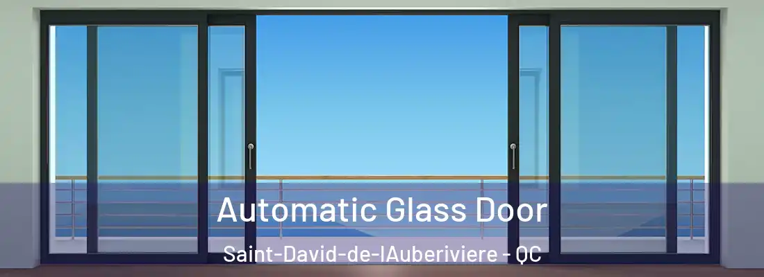  Automatic Glass Door Saint-David-de-lAuberiviere - QC