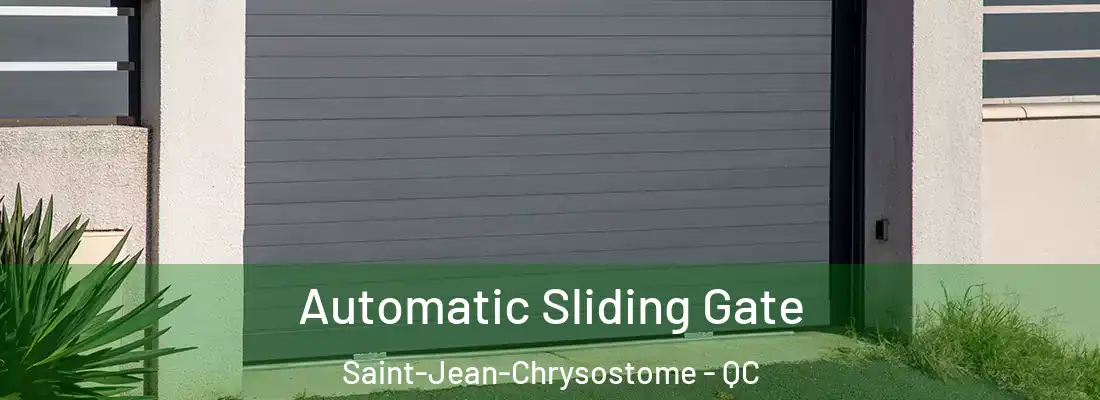 Automatic Sliding Gate Saint-Jean-Chrysostome - QC