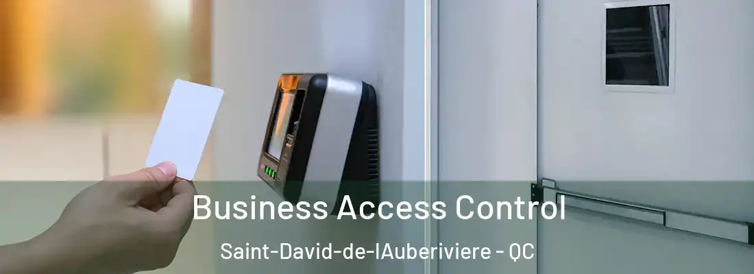 Business Access Control Saint-David-de-lAuberiviere - QC