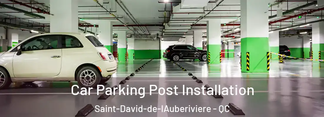 Car Parking Post Installation Saint-David-de-lAuberiviere - QC