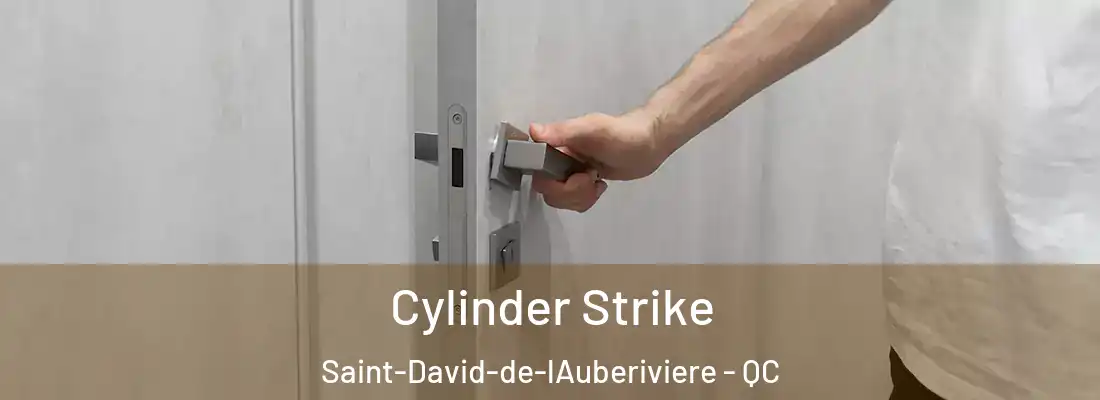 Cylinder Strike Saint-David-de-lAuberiviere - QC
