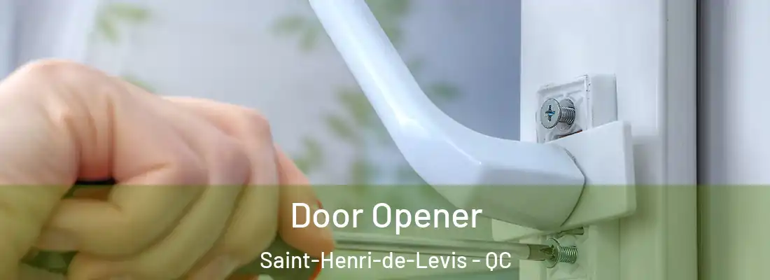  Door Opener Saint-Henri-de-Levis - QC