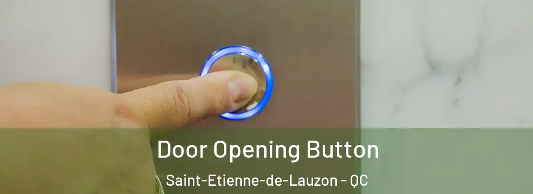  Door Opening Button Saint-Etienne-de-Lauzon - QC