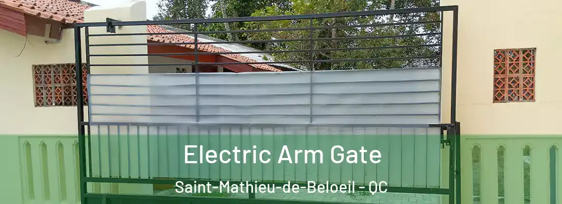 Electric Arm Gate Saint-Mathieu-de-Beloeil - QC