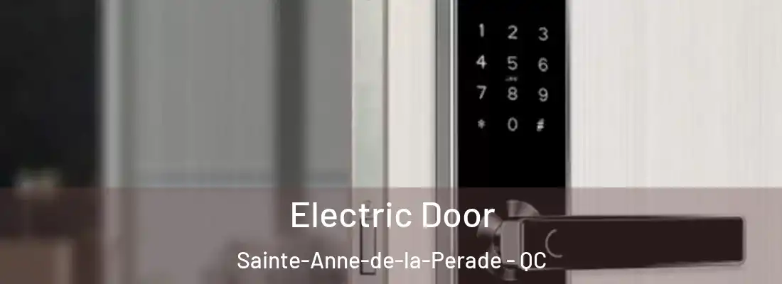  Electric Door Sainte-Anne-de-la-Perade - QC