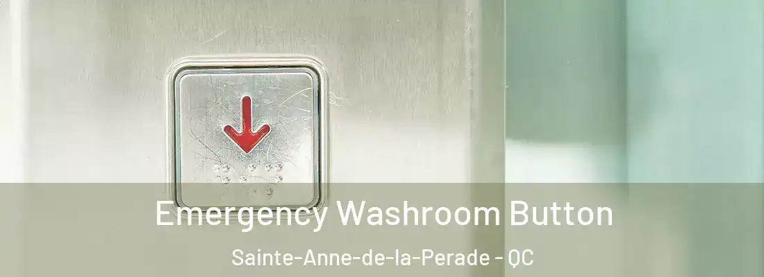  Emergency Washroom Button Sainte-Anne-de-la-Perade - QC