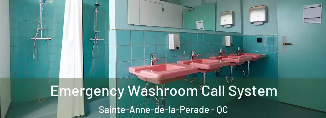  Emergency Washroom Call System Sainte-Anne-de-la-Perade - QC