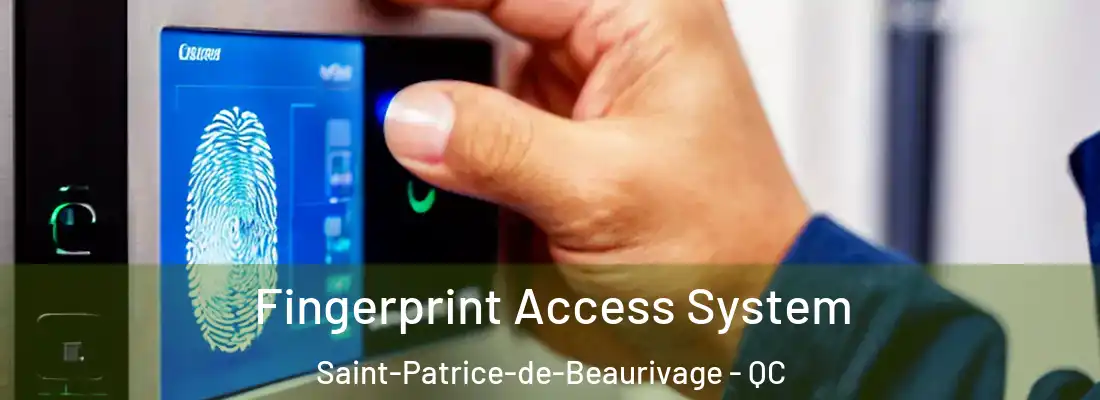  Fingerprint Access System Saint-Patrice-de-Beaurivage - QC