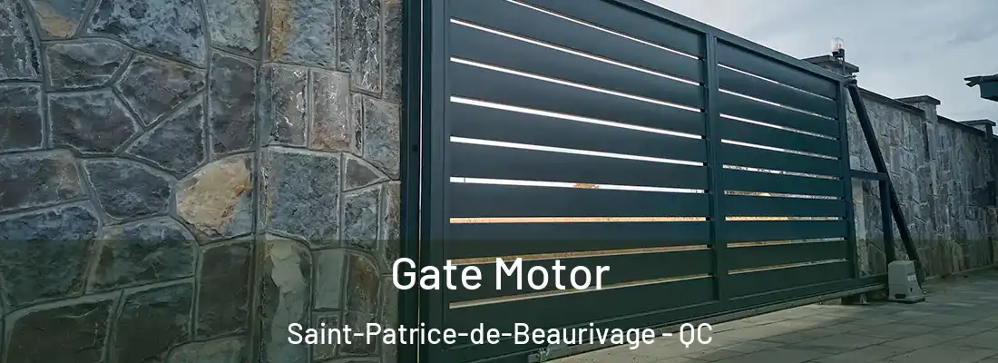  Gate Motor Saint-Patrice-de-Beaurivage - QC