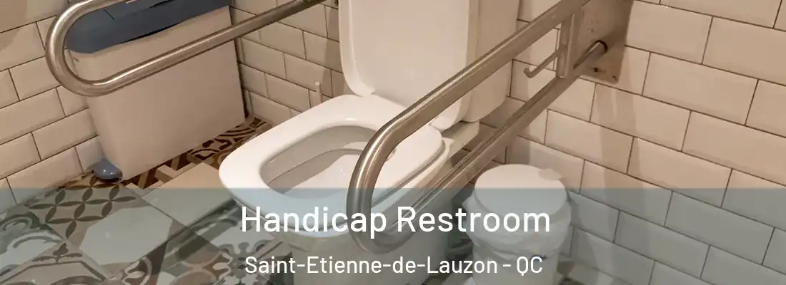  Handicap Restroom Saint-Etienne-de-Lauzon - QC