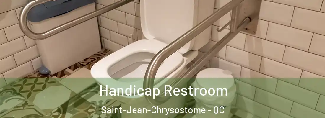 Handicap Restroom Saint-Jean-Chrysostome - QC