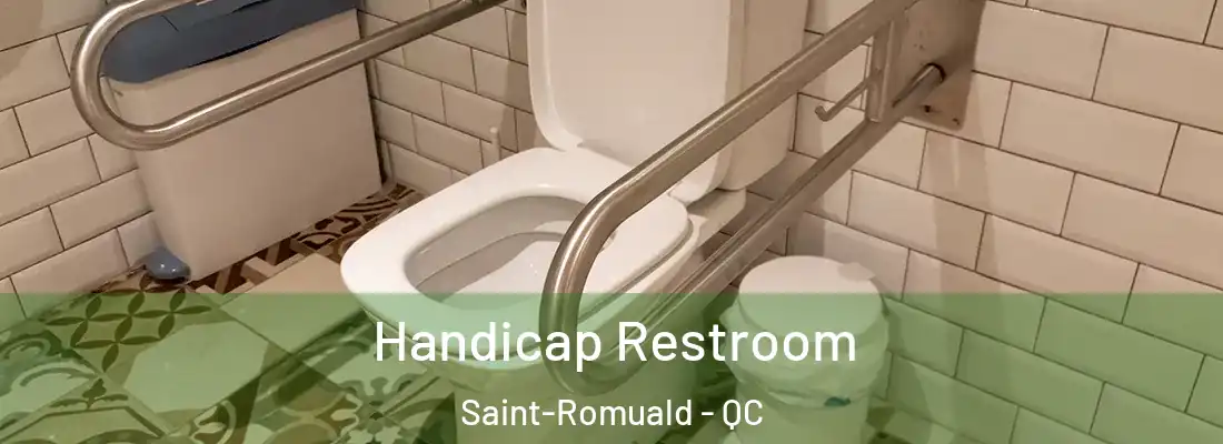  Handicap Restroom Saint-Romuald - QC