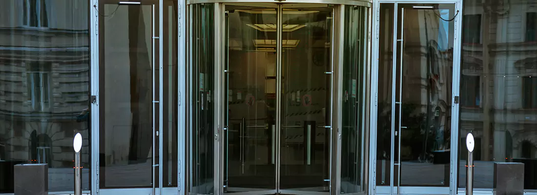 Commercial Automatic Glass Door Repair and Maintenance in Levis, QC
