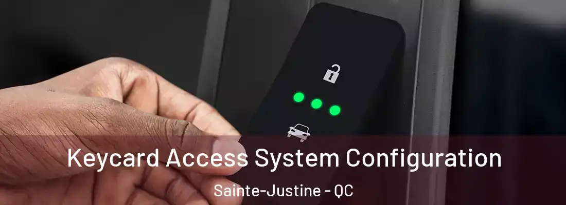 Keycard Access System Configuration Sainte-Justine - QC
