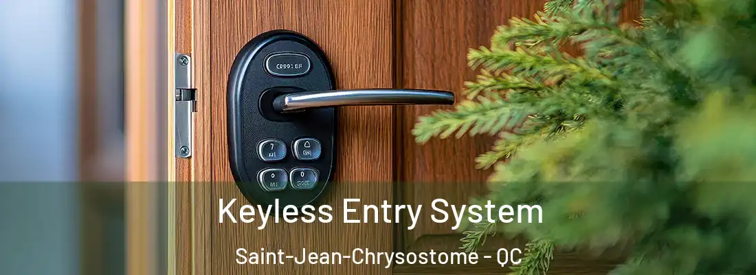  Keyless Entry System Saint-Jean-Chrysostome - QC