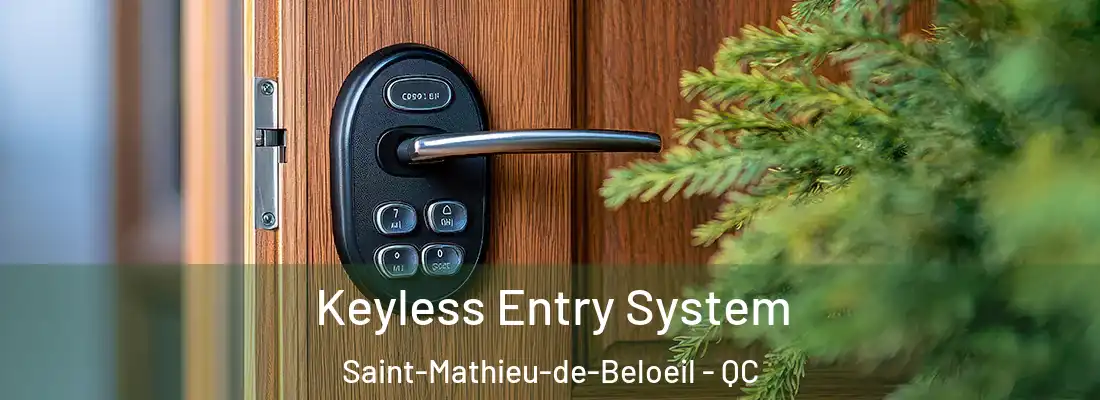  Keyless Entry System Saint-Mathieu-de-Beloeil - QC