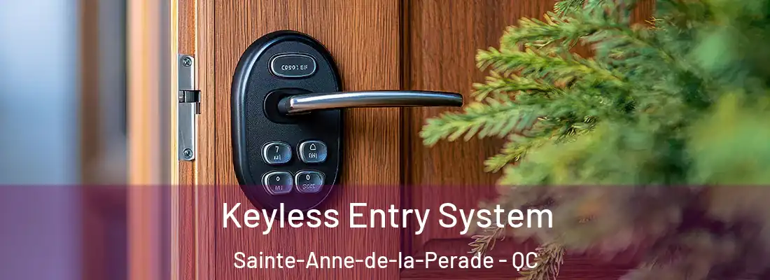 Keyless Entry System Sainte-Anne-de-la-Perade - QC