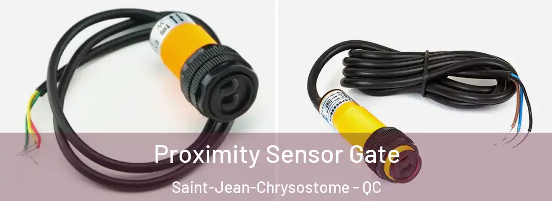 Proximity Sensor Gate Saint-Jean-Chrysostome - QC