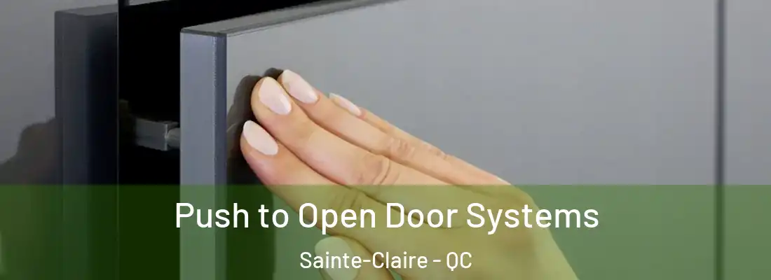 Push to Open Door Systems Sainte-Claire - QC