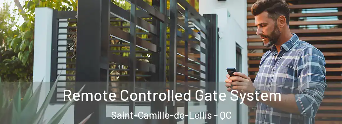  Remote Controlled Gate System Saint-Camille-de-Lellis - QC
