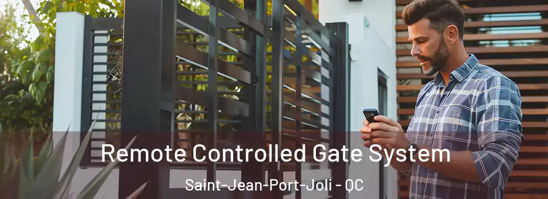  Remote Controlled Gate System Saint-Jean-Port-Joli - QC