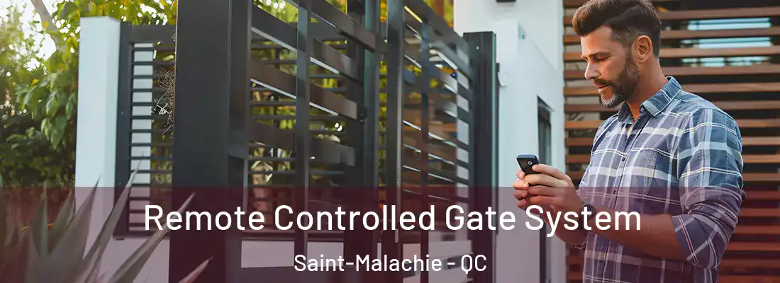 Remote Controlled Gate System Saint-Malachie - QC