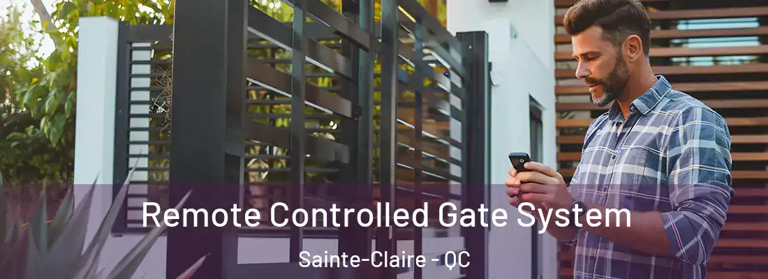  Remote Controlled Gate System Sainte-Claire - QC