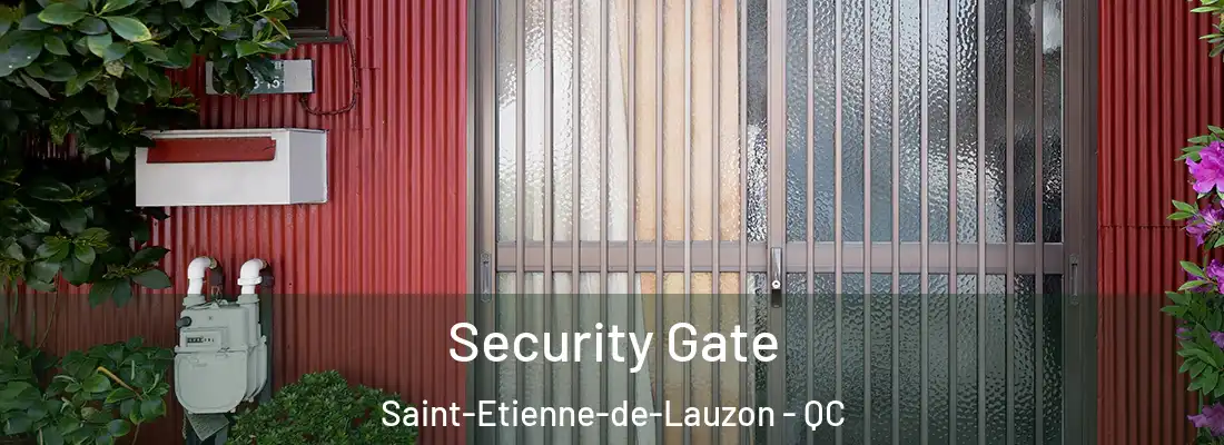  Security Gate Saint-Etienne-de-Lauzon - QC