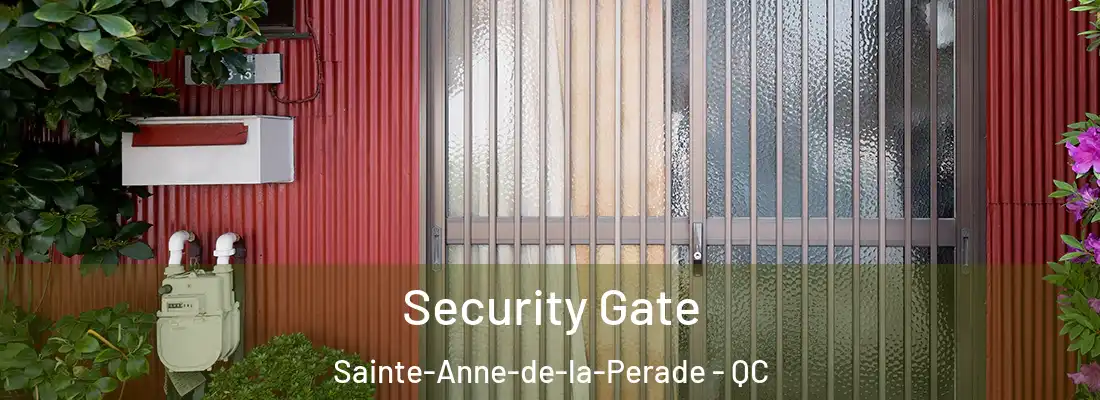 Security Gate Sainte-Anne-de-la-Perade - QC