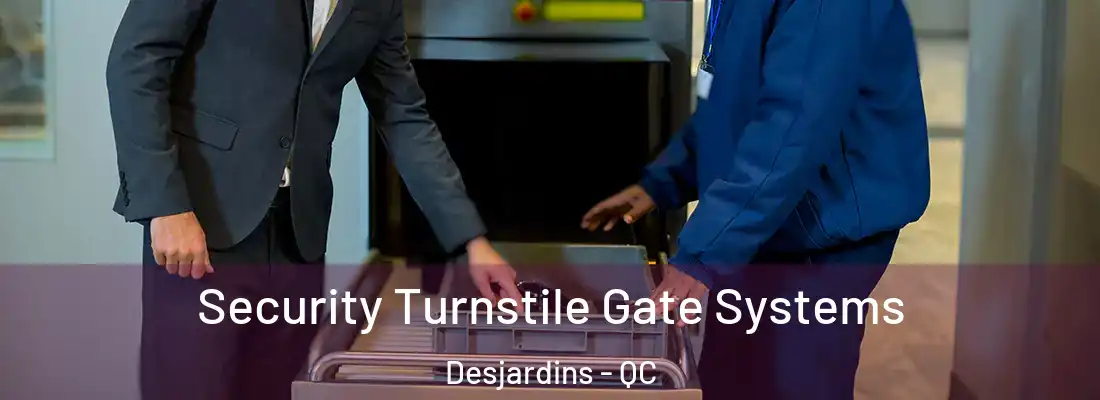  Security Turnstile Gate Systems Desjardins - QC