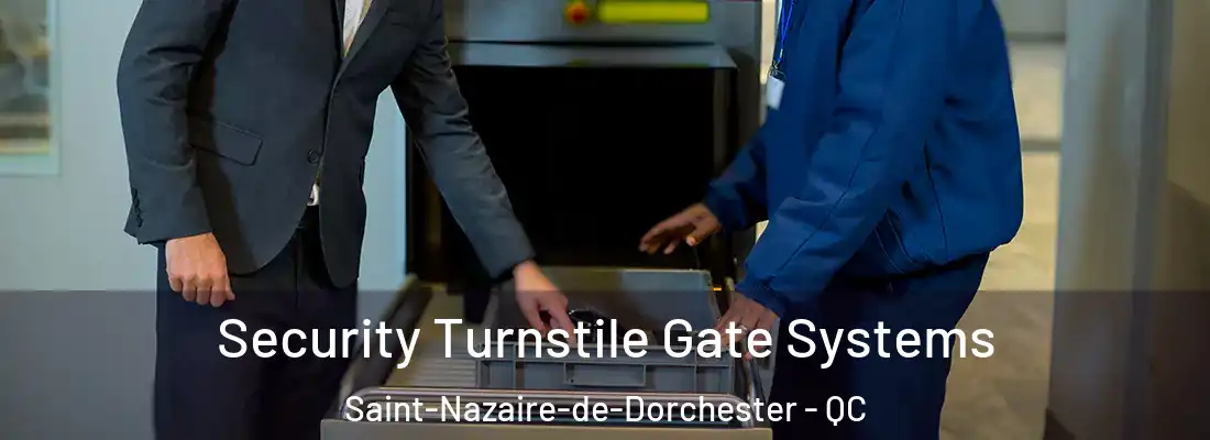 Security Turnstile Gate Systems Saint-Nazaire-de-Dorchester - QC