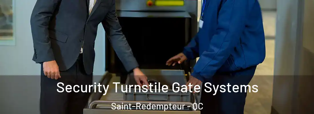 Security Turnstile Gate Systems Saint-Redempteur - QC