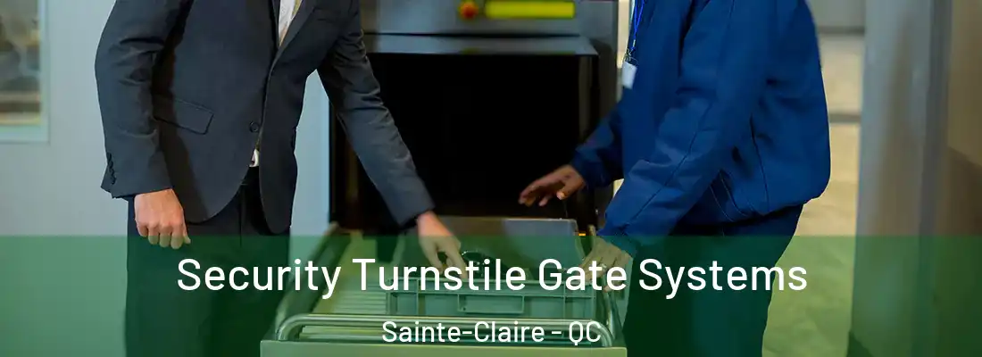 Security Turnstile Gate Systems Sainte-Claire - QC