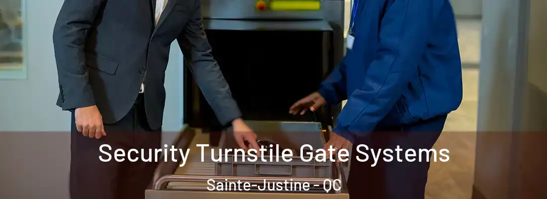 Security Turnstile Gate Systems Sainte-Justine - QC