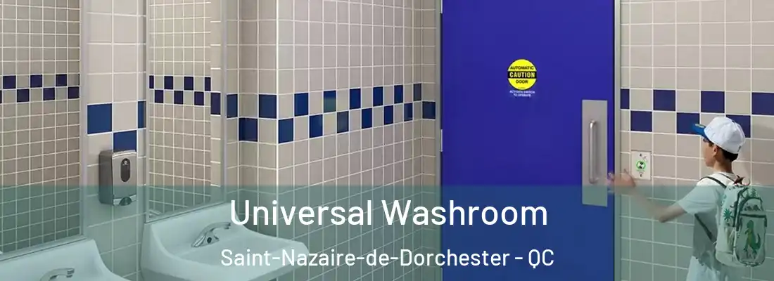  Universal Washroom Saint-Nazaire-de-Dorchester - QC