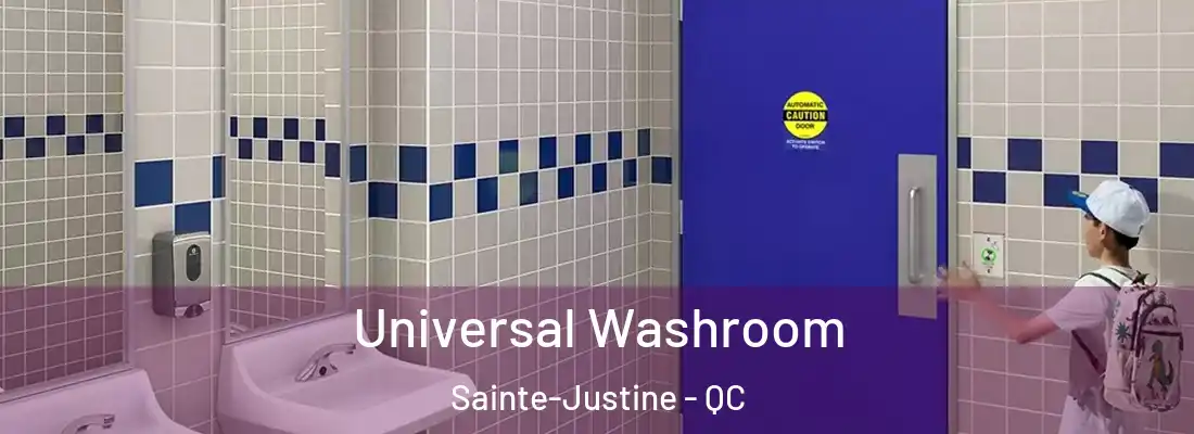  Universal Washroom Sainte-Justine - QC