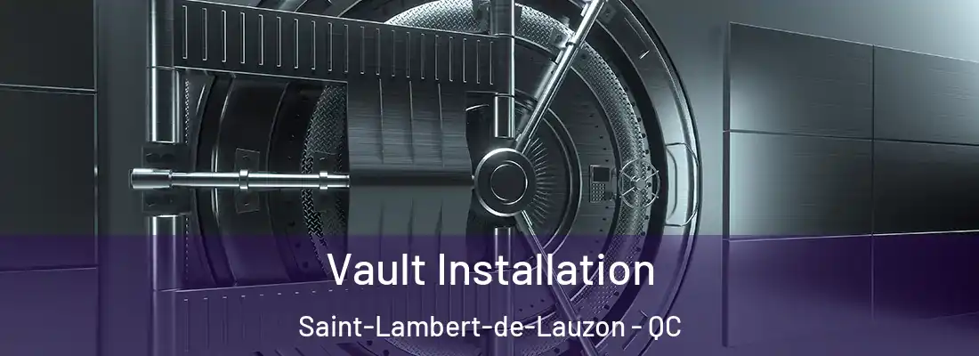 Vault Installation Saint-Lambert-de-Lauzon - QC