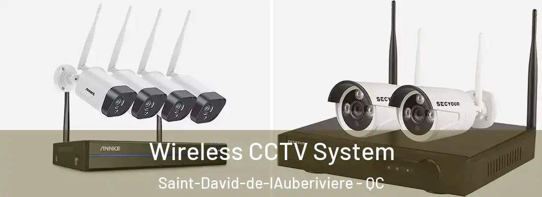  Wireless CCTV System Saint-David-de-lAuberiviere - QC