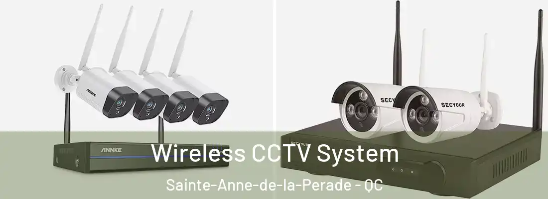  Wireless CCTV System Sainte-Anne-de-la-Perade - QC